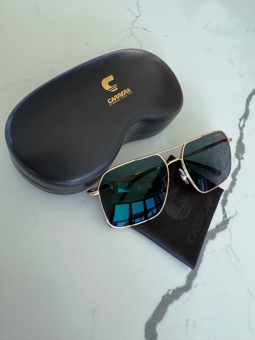 New CARRERA 333/S Navigator Sunglasses J5G/Q3 Polarized - Picture 2 of 16